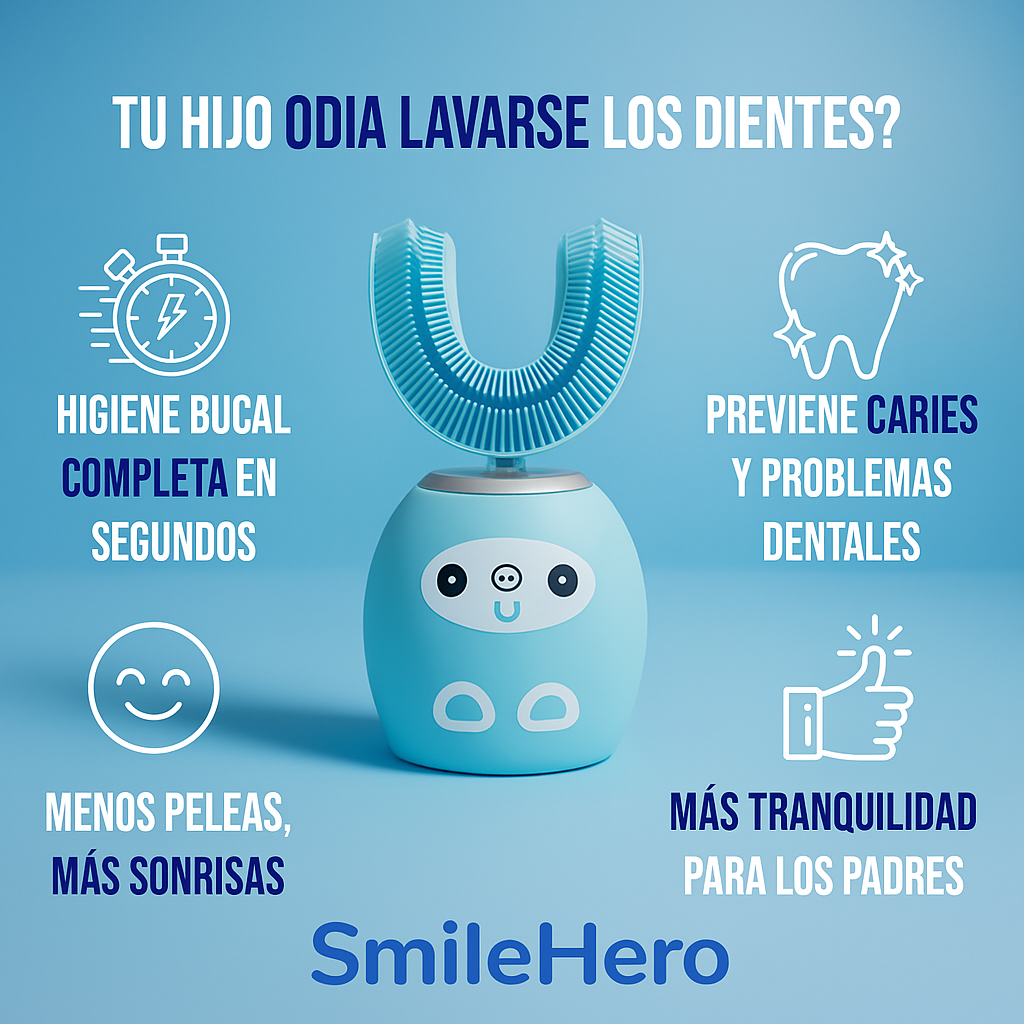 Smilehero™ Cepillo de dientes eléctrico en U