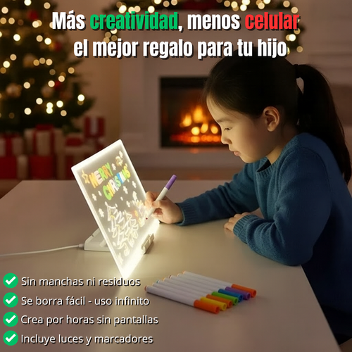 MagicDraw™ | la pizarra LED que convierte cada dibujo en un momento mágico