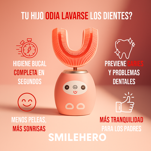 Smilehero™ Cepillo de dientes eléctrico en U