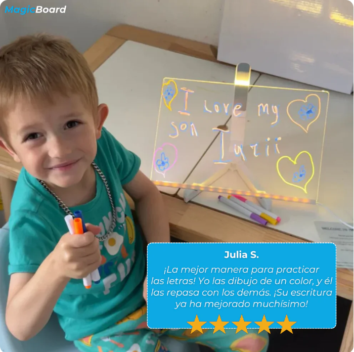 MagicDraw™ | la pizarra LED que convierte cada dibujo en un momento mágico