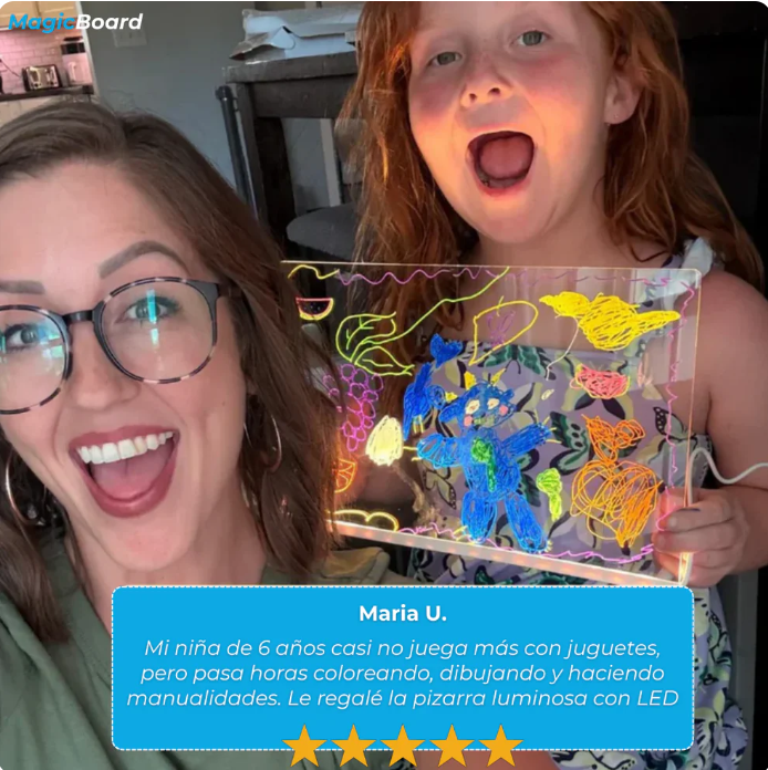 MagicDraw™ | la pizarra LED que convierte cada dibujo en un momento mágico